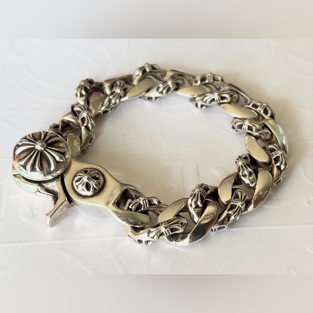 Chrome Hearts Fancy Link Bracelet (18 Links)